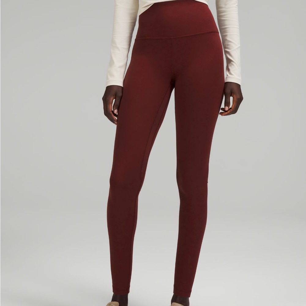 Lululemon Align High-Rise Pant 28” Red Merlot